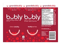 Bubly Sparkling Water - Cherry - 473ml