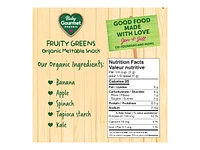 Baby Gourmet Mushies Snacks - Fruity Greens - 23g