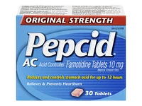 Pepcid AC Original Strength Acid Controller - 30s