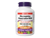 Webber Naturals Double Strength Glucosamine Chondroitin MSM Tablets - 500/400/400mg - 120s