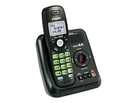 VTech Cordless Phone with Answering Machine - Black - CS612411BK