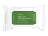 Lise Watier Solution Express Supreme Micellar Cleansing Cloths - 56's