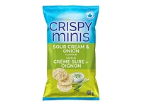 Quaker Crispy Minis - Sour Cream & Onion - 100g