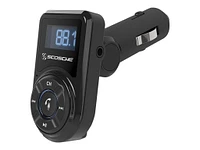 Scosche BTFreq Handsfree Car Kit with FM Transmitter - Black - SCBTFM3