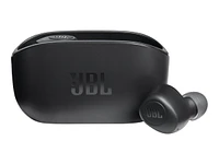 JBL Vibe 100TWS True Wireless Earbuds - Black - JBLV100TWSBLKAM