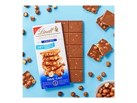 Lindt Swiss Classic Grandes Milk Chocolate Bar - 34% Hazelnuts - 150g