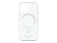 Kate Spade New York Hardshell Case for iPhone 15 Pro - Chunky Glitter Iridescent