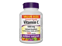 Webber Naturals Vitamin C - Stomach Friendly -1000mg - 120s