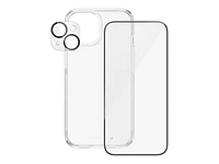 PanzerGlass 3-in-1 Pack Screen / Lens / Back Protector Kit for iPhone 15