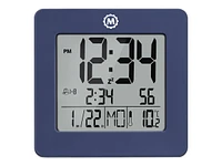 Marathon Digital Desk Clock - French Blue - CL030050FB