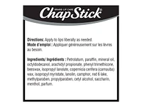 ChapStick Classic Lip Balm - Cherry - 2 x 4g