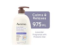 Aveeno Active Naturals Stress Relief Body Wash - Lavender Chamomile and Ylang-Ylang - 975ml