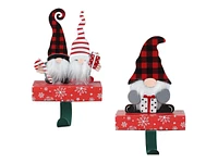 Danson Decor Stocking Holder - 22cm - Santa Gnome