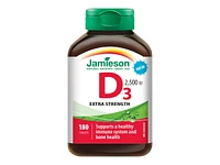 Jamieson Extra Strength Vitamin D3 - 2 500 IU - 180s