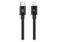 LOGiiX Sync & Charge Braid USB-C to Lightning Cable - Black - 1.2m