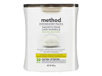 Method Dishwasher Sachets - Lemon Mint - 30s