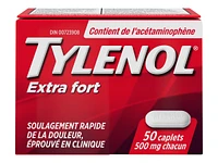 Tylenol* Extra Strength Acetaminophen Caplets - 50's� �