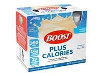 BOOST Plus Calories Protein Drink - Vanilla - 6 x 237ml