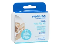 Wellness by London Drugs Travel First Aid Kit - 22 pieces