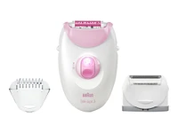 Braun Silk-epil 3 SE 3-270 Epilator - White / Pink - 87977