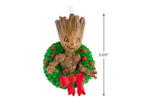 Hallmark Ornaments Marvel Guardians of the Galaxy Christmas Tree Ornament - Groot in Holiday Wreath