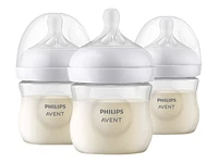 Philips Avent Natural Response Baby Bottle - 125ml - 3 pack