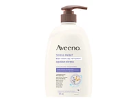 Aveeno Active Naturals Stress Relief Body Wash - Lavender Chamomile and Ylang-Ylang - 975ml