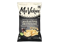 Miss Vickie's Potato Chips - Lime & Black Pepper - 200g