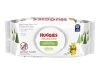 Huggies natural care Baby Cleaning Wipes - 56 Wipes