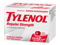 Tylenol* Regular Strength Acetaminophen eZ Tabs - 325mg - 120's