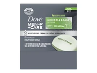 Dove Men+Care Elements Body + Face Bar - Minerals + Sage - 3 x 106g