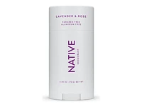 Native Deodorant Stick - Lavender and Rose - 75g