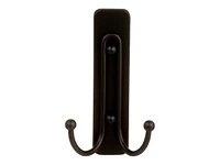 3M Command Large and Small Decorative Hooks - Matte Black - 3 piece