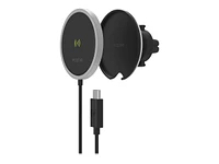 Mophie Charge Stream Wireless Charging Vent Mount - Black - 401307635