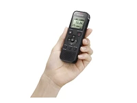 Sony 4GB+SD Voice Recorder - Black - ICDPX470