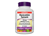 Webber Naturals Glucosamine Turmeric Tablets - 750/50mg - 120's