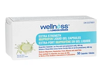 Wellness by London Drugs Ibuprofen Liquid Gel Capsules Extra Strength - 400mg - 50s