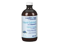 Wellness by London Drugs Liquid Calcium with Vitamin D - 500ml