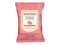 Burt's Bees Facial Cleansing Towelettes - Pink grapefruit - 30s