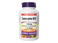 Webber Naturals Cardio Support Coenzyme Q10 Softgels - 150mg - 60's