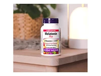 Webber Naturals Melatonin Plus L-Theanine + 5-HTP Chewable Tablets - 40's