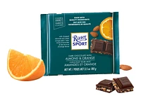 Ritter Sport - Dark Chocolate with Almond & Orange - 100g