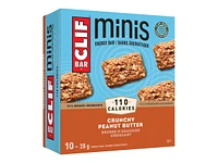 Clif Mini Energy Bar - Crunchy Peanut Butter - 10 x 28g