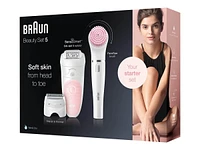 Braun Silk-épil Beauty Set - White/Flamingo Pink - SE5-895BS