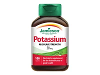 Jamieson Potassium 50 mg - 100's