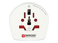 SKROSS World to UK Travel Adapter - White - SK-1500225-E