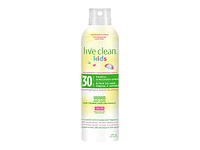 Live Clean Kids Mineral Sunscreen Spray - SPF 30 - 117g