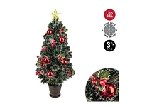 Danson Decor Artificial Christmas Tree - 90cm - Black/Green