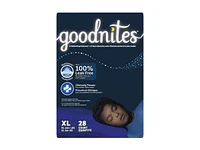 GoodNites Pajama Pants for Boys - Extra Large - 28's