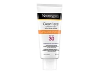 Neutrogena Clear Face Lotion Sunscreen - Broad Spectrum SPF 30 - 88ml